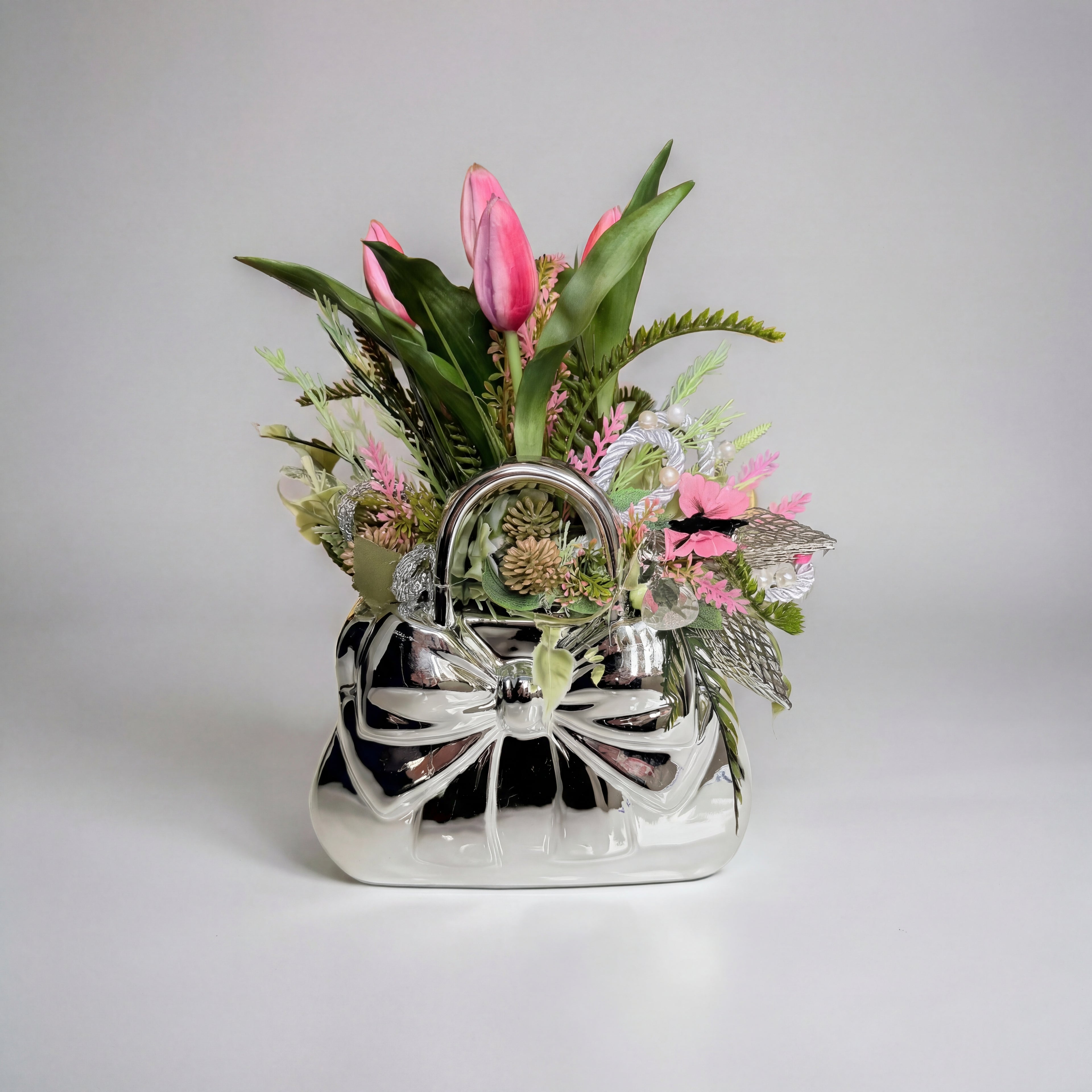 Kwiat w Wazonie Torebka